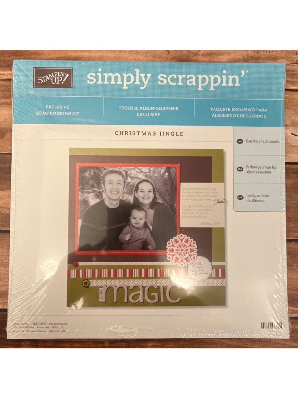 115696 Simply Scrappin Christmas Jingle Scrapbooking Kit by Stampin' Up!